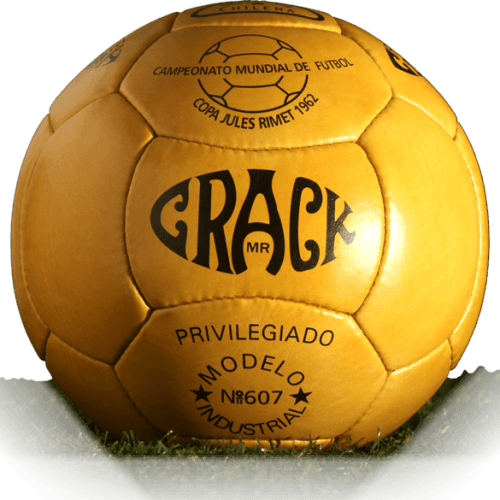 Crack Top Star is official match ball of World Cup 1962