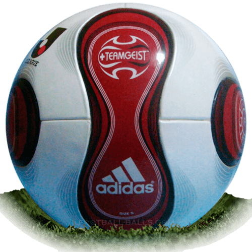 Adidas Teamgeist Red is official match ball of J League 2007 | Football  Balls Database