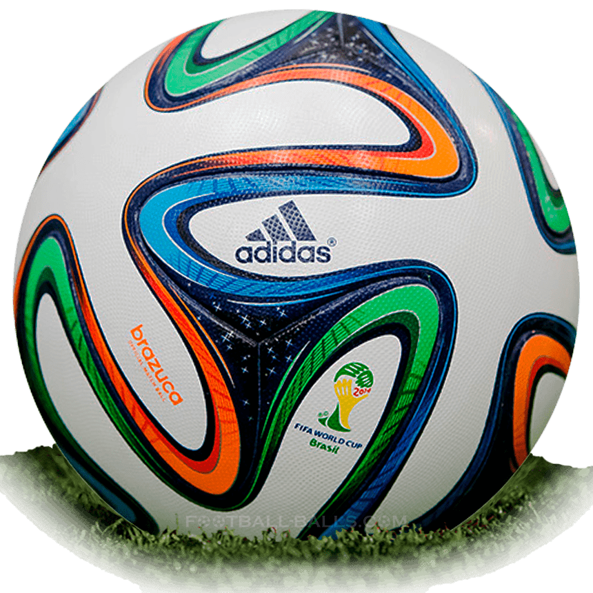 BRAZUCA BALL WORLD CUP 2014 BRAZIL SOCCER BALL SIZE 5 by│Rampage Sports 