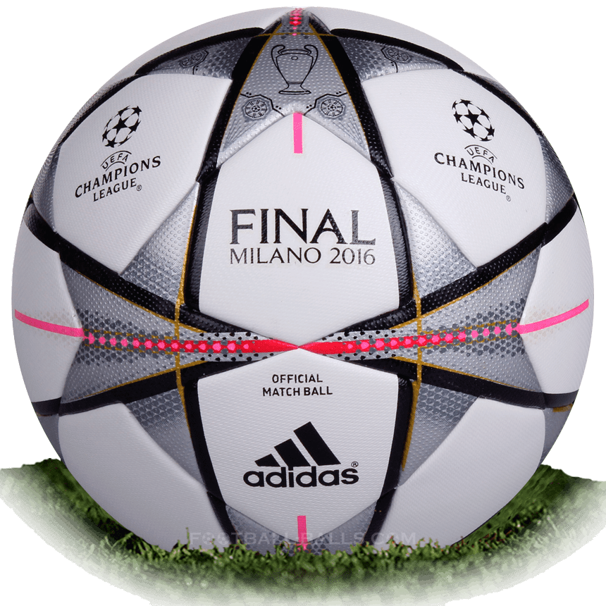 Adidas Finale Milano is official final match ball of Champions League 2015/ 2016 | Football Balls Database