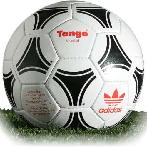 Tango Mundial is official match ball of Euro Cup 1984