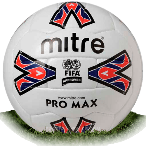 Mitre Pro Max is official match ball of Premier League 1992-1995