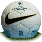 Nike NK 800 Geo is official match ball of Champions League 1999/2000