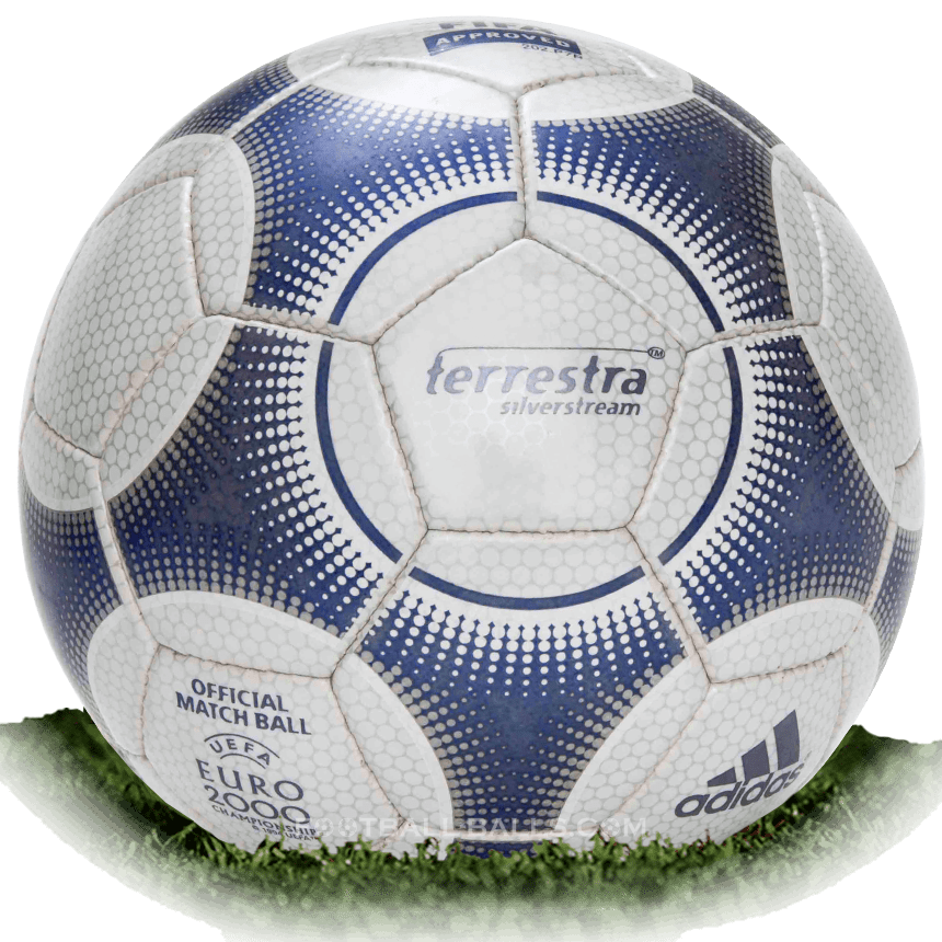 Terrestra Silverstream is official match ball of Euro Cup 2000 | Football Balls