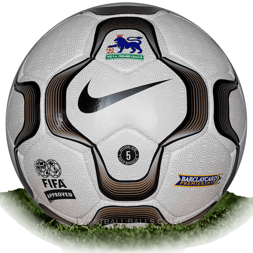 Nike Geo Merlin Vapor is match ball of Premier League 2002-2004 | Football Balls Database