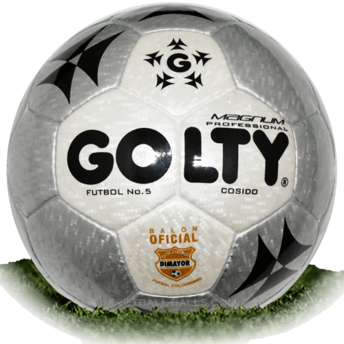 Golty Magnum Gris is official match ball of Liga Aguila 2002-2005