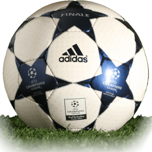 Adidas Finale AufSchalke is official final match ball of Champions League 2003/2004