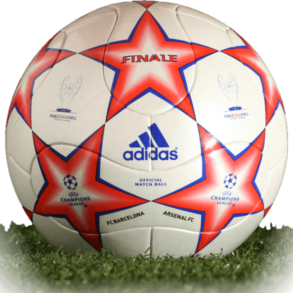 Adidas Finale Paris is official final match ball of Champions League 2005/2006 | Balls Database