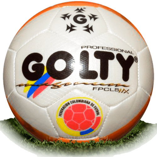 Golty Magnum NX is official match ball of Liga Aguila 2005-2008