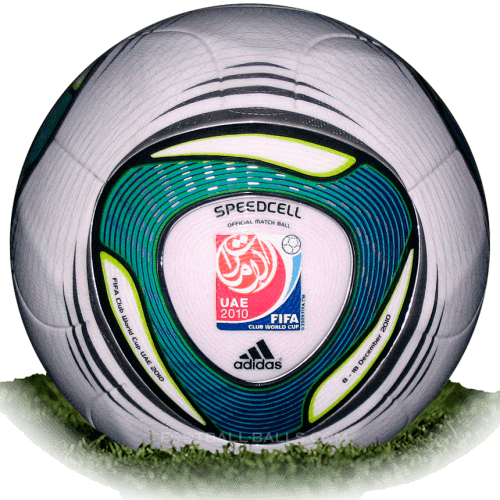 Adidas Speedcell is official match ball of Club World Cup 2010