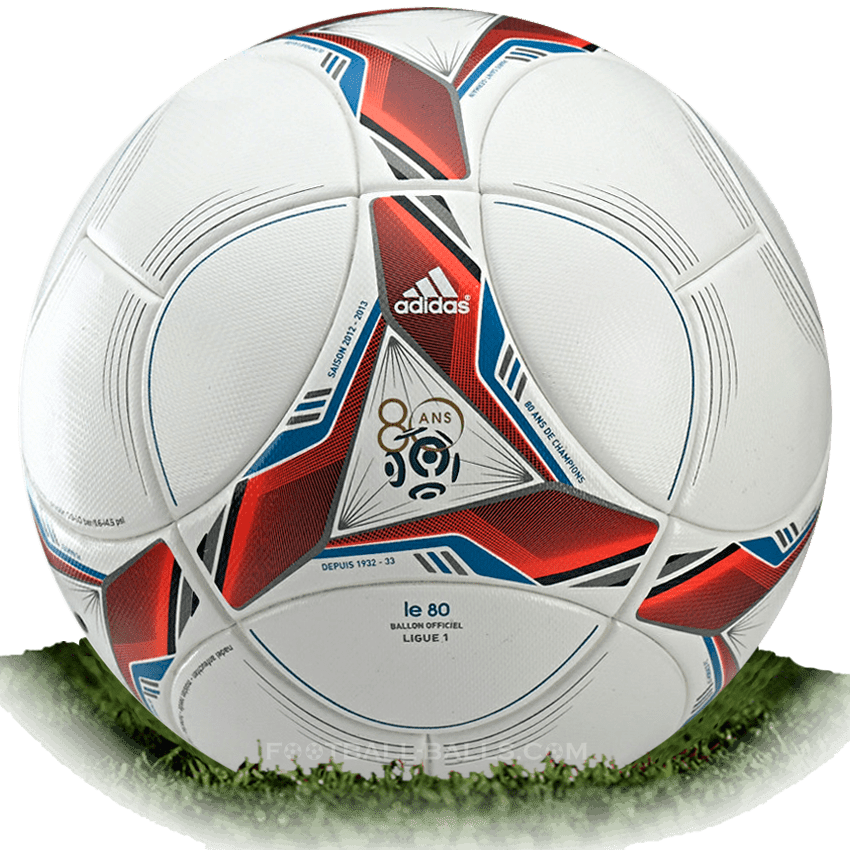 Adidas 80 is official match ball of Ligue 2012/2013 Balls Database