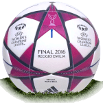 Adidas Reggio Emilia Final is official final match ball of Women's Champions League 2015/2016