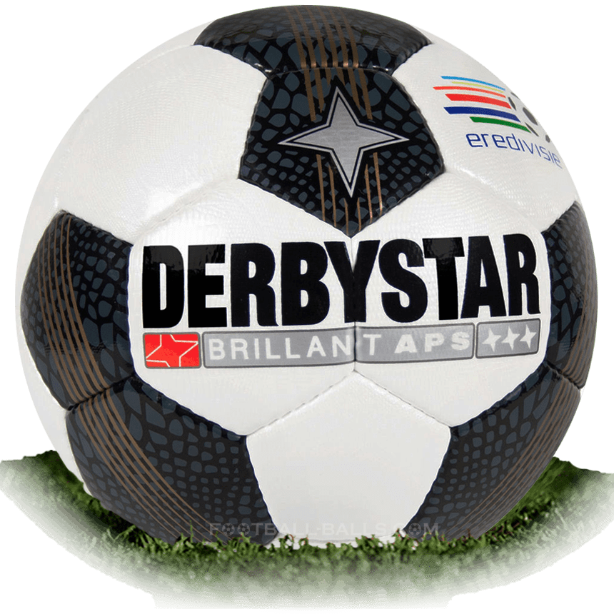 Leia Drink water Muf Derbystar Brillant APS 2016 is official match ball of Eredivisie 2016/2017  | Football Balls Database