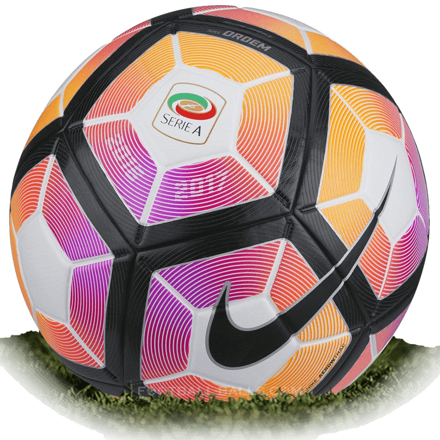 Ordem is official match ball of Serie A 2016/2017 | Football Balls Database