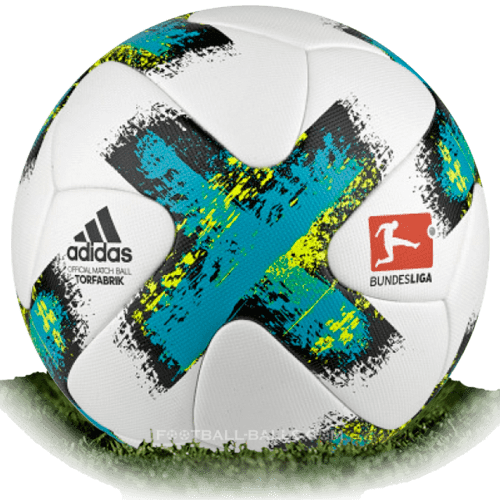 Remolque Valiente salto Adidas Torfabrik 2017/18 is official match ball of Bundesliga 2017/2018 |  Football Balls Database