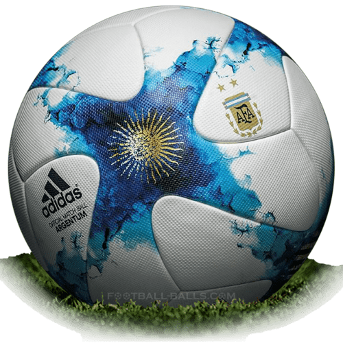 Adidas Argentum 2017 is official match ball of Argentina Primera Division 2017