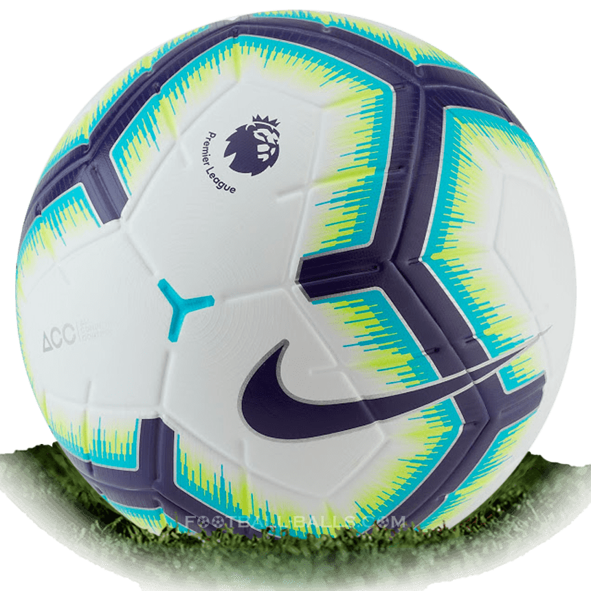 Merlin official match ball of Premier League 2018/2019 | Football Balls Database
