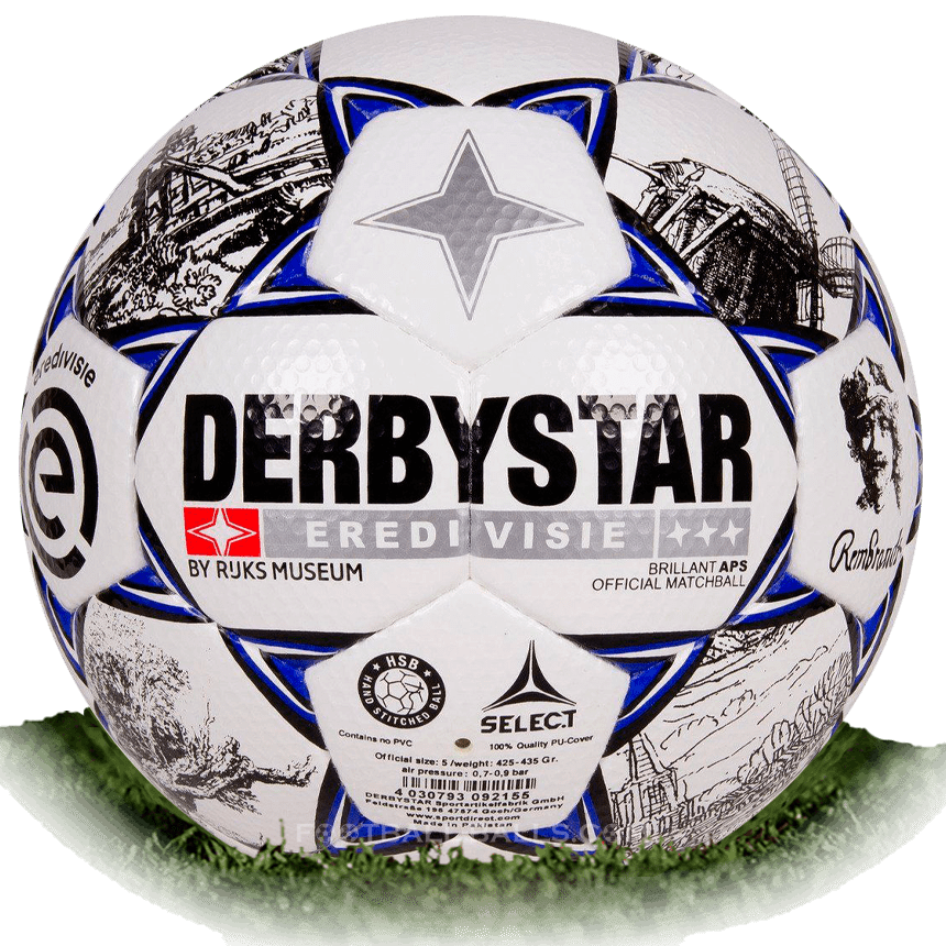 Shipley Fervent Verdeelstuk Derbystar Brillant APS 2019 is official match ball of Eredivisie 2019/2020  | Football Balls Database