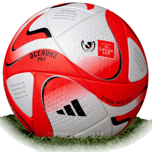 Adidas Oceaunz Levain is official match ball of J League Cup 2023